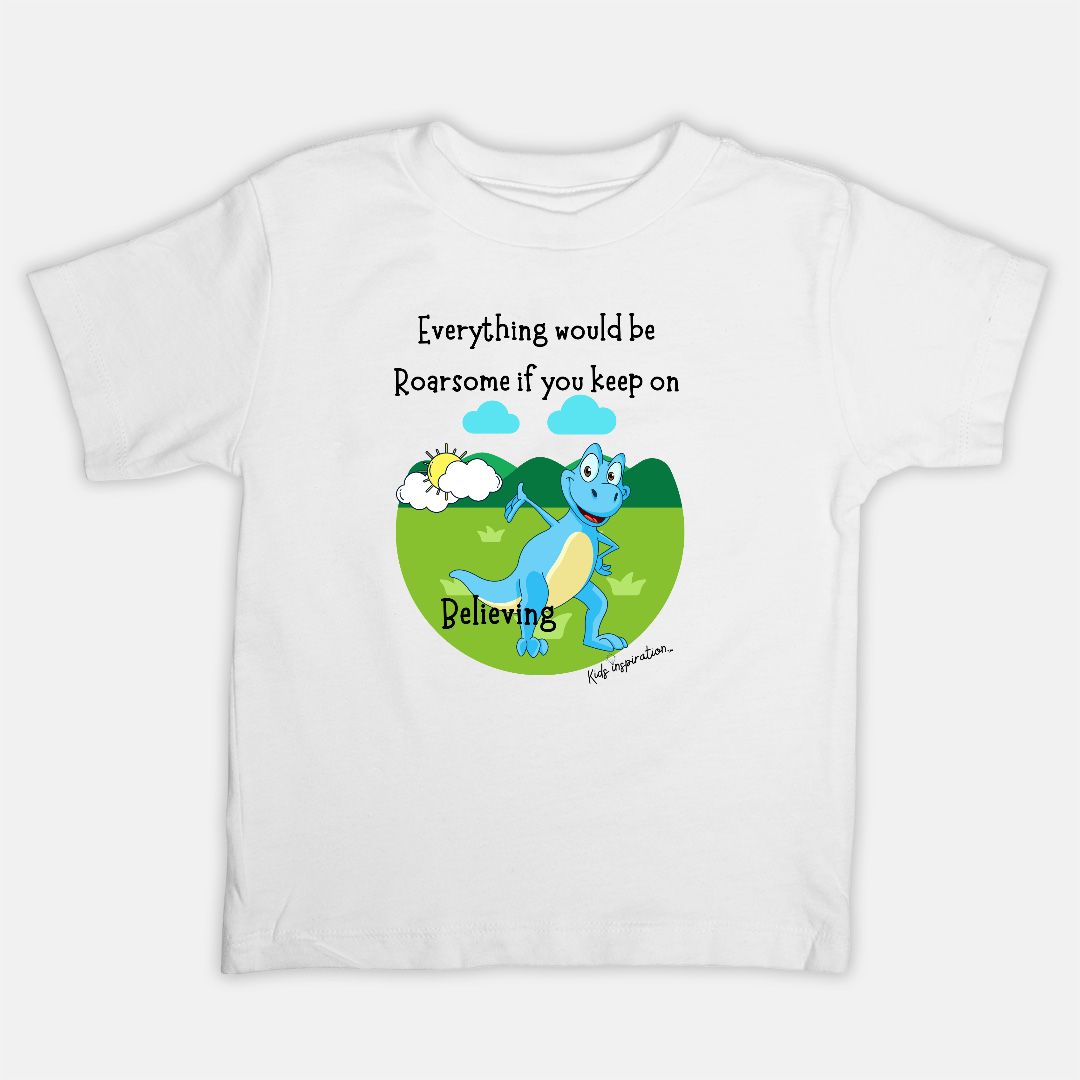 Everything is Roarsome (Toddler T-Shirt)